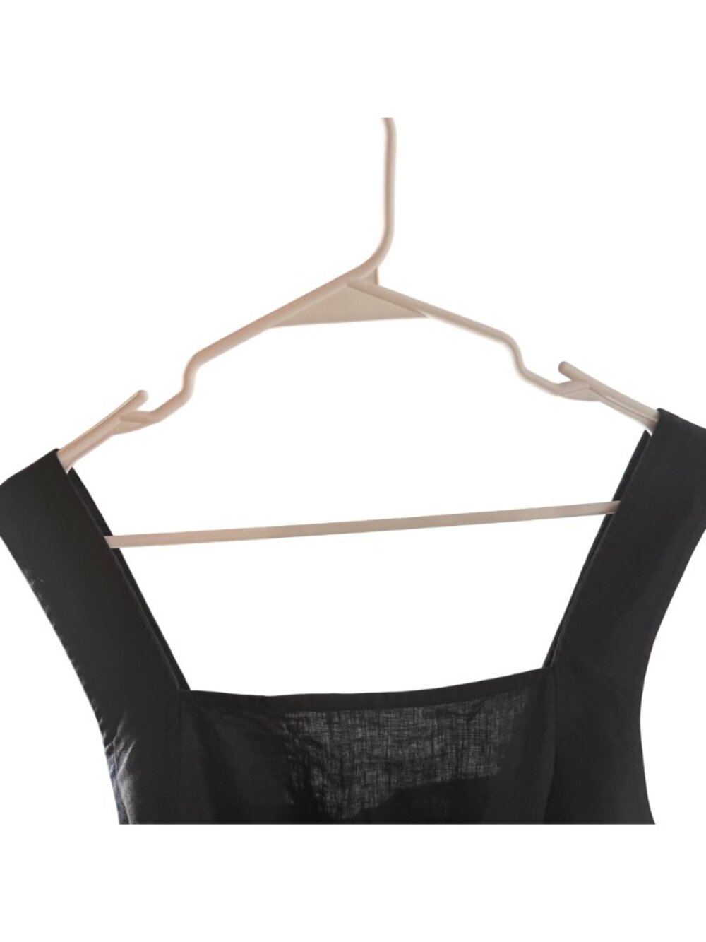 Everlane The Linen Side-Button Jumpsuit Women's Size 6 in Black New With Tags! - Picture 5 of 6